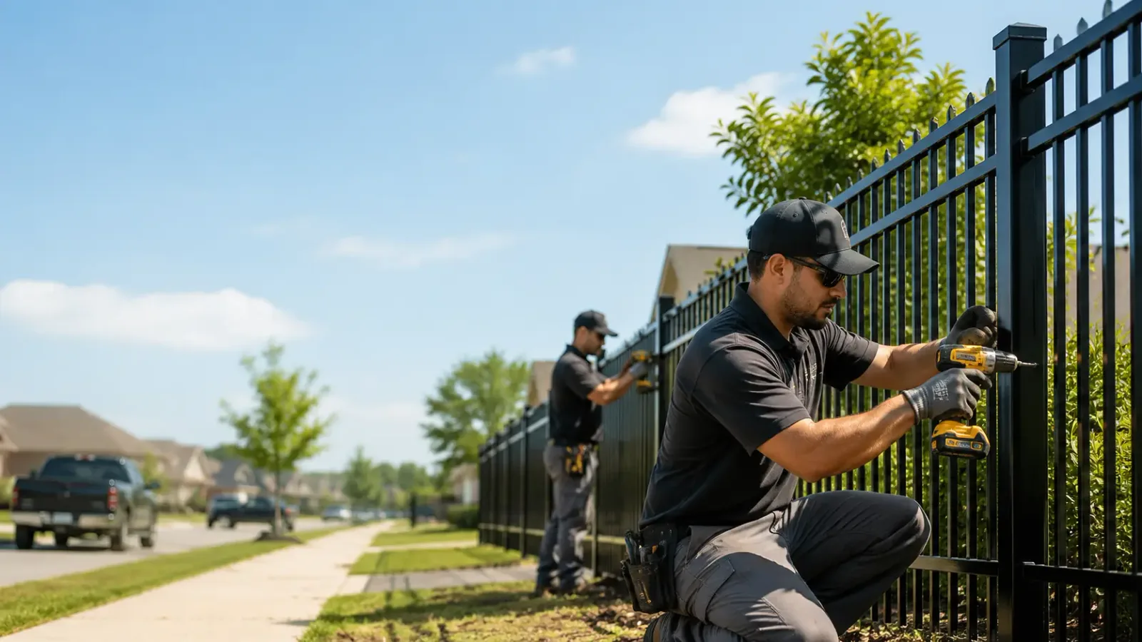 Metal Fence Installation in Vernon, UT